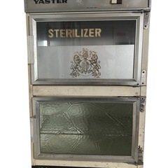 レトロ　理容室　消毒器
