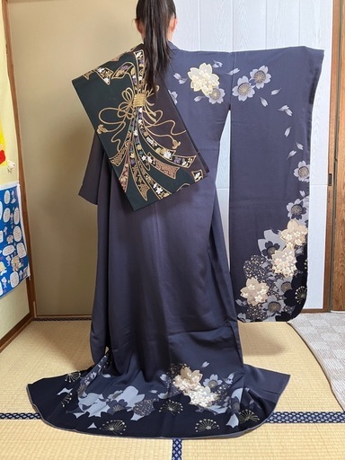 振り袖と帯のセット