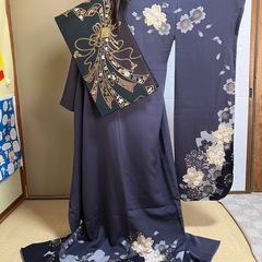 振り袖と帯のセット