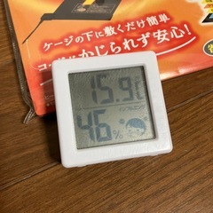 ハムスター用品　回し車　ペットヒーターの画像