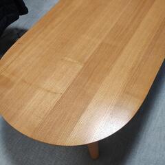 楕円家具調こたつ120×72