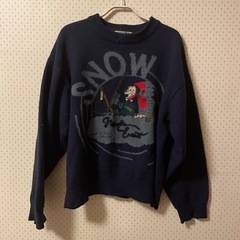 men'sセーター　wool100