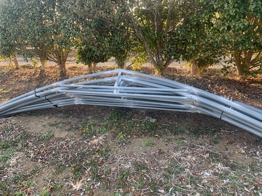 60m分中古ビニールハウス骨組み骨材