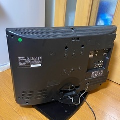 回転式スタンドの液晶テレビ　32インチ　三菱　の画像