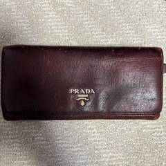 【最終価格】PRADA プラダ　長財布　ヴィンテージ　革財布　革の画像