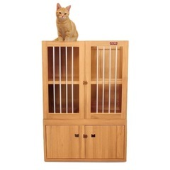 今週引き取り限定価格‼️ 猫ゲージ　家具調