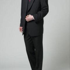 ☆美品☆スーツ☆A7☆黒☆TSUCHIYA☆85cmor82cm...