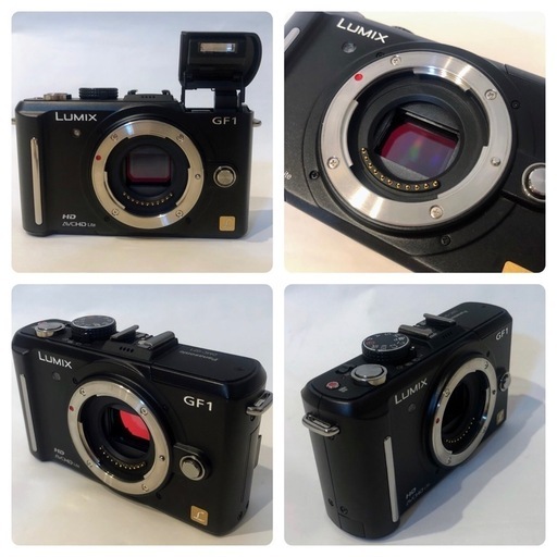 美品Panasonic LUMIX GF1 ミラーレスカメラ&レンズ2個セット
