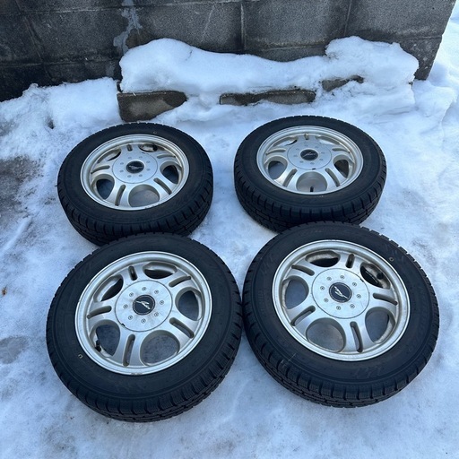 23年155/65R13　スタッドレス　ホイール付き　13インチ