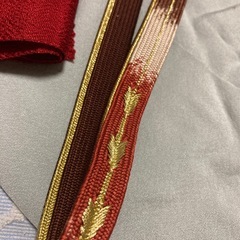 粋　矢羽根柄，帯締めいかがでしようか？の画像