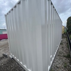 5枚扉　個室　スチール製 海上コンテナ　20フィート 20ft コンテナ バイク ガレージコンテナハウス 倉庫 の画像