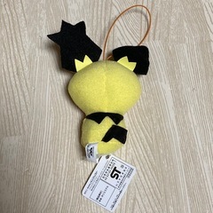【新品・タグ付き】ポケットモンスター ★ ピチュー　ゴムひも付ぬいぐるみ　人気の画像