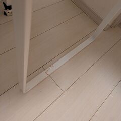 イケア ミッケ 机 ホワイト 73x50 cmの画像