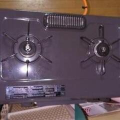 極美品　ガスコンロ　プロパン　LPガス