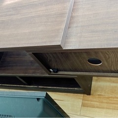 【値下げします！】テレビボード　ブラウンの画像