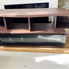 【値下げします！】テレビボード　ブラウンの画像