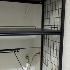 ランドリーラック　収納棚の画像