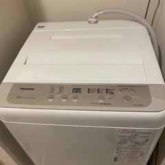 【引き取り決定】Panasonic 洗濯機