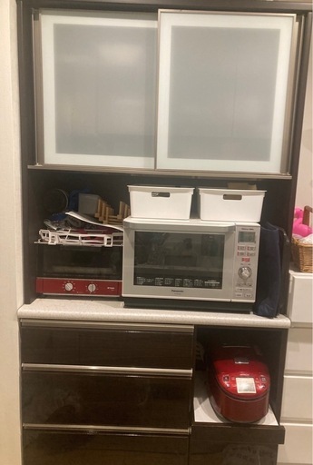 ニトリ　食器棚　キッチンボード　カップボード　
