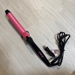 海外対応 ヘアアイロン ピンク 32mm