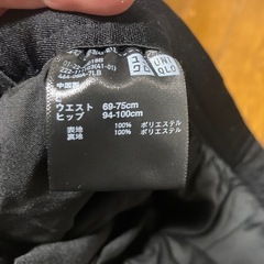ユニクロLサイズスカートの画像