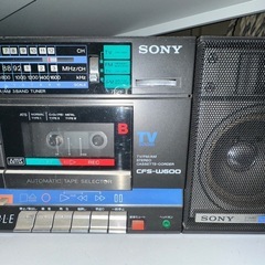 ラジカセの画像