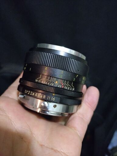 スーパーレア　優良品　YASHICA AUTO YASHINON 50mm F1.7　ペンタマチックマウント