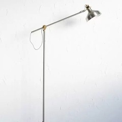 IKEA イケア RANARP ラーナルプ フロアランプ シルバー