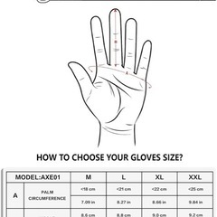 バイク用手袋の画像