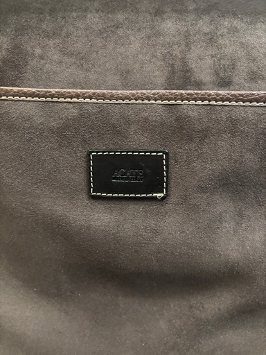 【ACATE】【非売品】トランクケース 牛革 シンセティックフェイクスウェード　【現金払い可能】