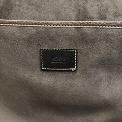 【ACATE】【非売品】トランクケース 牛革 シンセティックフェイクスウェード　【現金払い可能】の画像