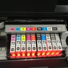 🐱【稼働良品】Canon キヤノン 高性能インクジェットプリンタ A3対応機種　PIXUS Pro-10「インク満タン」の画像