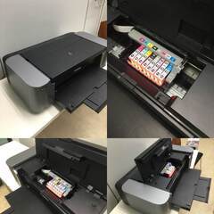 🍀【稼働良品】Canon キヤノン 高性能インクジェットプリンタ A3対応　PIXUS Pro-100「インク満タン」の画像