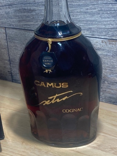 未開栓□CAMUS カミュ エクストラ ロングネック 40% 700ml extra 1987