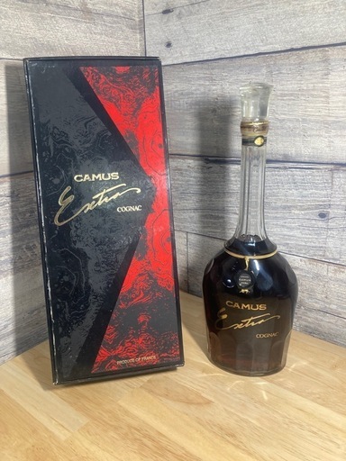 未開栓■CAMUS カミュ エクストラ ロングネック 40% 700ml extra  1987 コニャック