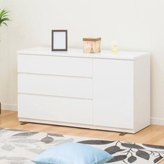 【美品】ニトリ　ローチェスト　フォウの画像