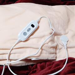 掛け敷き兼用＊洗える電気毛布