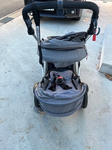 【受付終了】phil&teds2人乗りベビーカー voyager 双子用