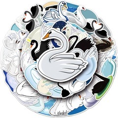 白鳥デザイン ステッカーセット