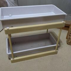 シンク下　引き出し収納　2段の画像
