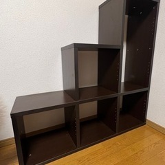 家具 収納家具 シェルフ　本棚　おもちゃいれの画像