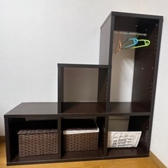 家具 収納家具 シェルフ　本棚　おもちゃいれの画像