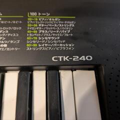 電子キーボードの画像