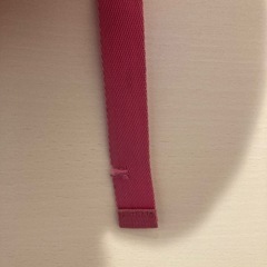 GAP スパンコール　ハート　リュック　ストライプ　ピンク　A4サイズの画像