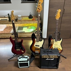 ギター　ベース　アンプ　セット売り 