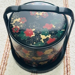 美品❣️三重箱、弁当箱、うるし、高級の画像
