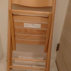 無印良品　MUJI 折り畳み椅子の画像