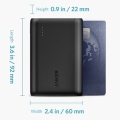 【美品】アンカー/モバイルバッテリー/PowerCore 10000の画像