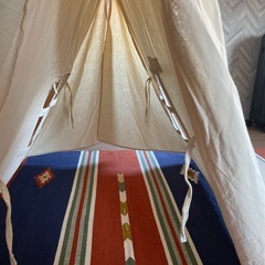 キッズ　テント　頒布　ティピーの画像