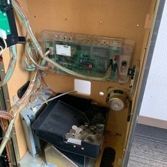 SANKYO 三共 パチスロ 実機 夢夢ワールドDX スロット ドアキー 設定キー コイン 家庭用電源 100V 動作確認済みの画像